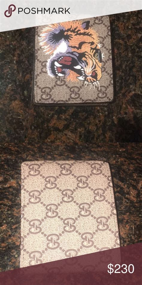 gucci lion wallet|buy gucci wallet lion.